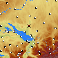 Nearby Forecast Locations - 拉文斯堡 - 图