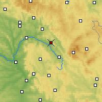 Nearby Forecast Locations - 庫爾姆巴赫 - 图