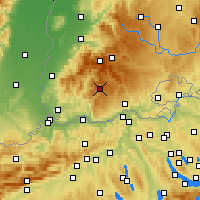Nearby Forecast Locations - 托特莫斯 - 图