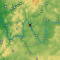 Nearby Forecast Locations - 卡尔施塔特 - 图
