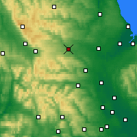 Nearby Forecast Locations - 巴納德城堡 - 图