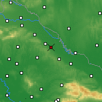 Nearby Forecast Locations - 久爾傑瓦茨 - 图