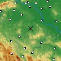Nearby Forecast Locations - 格利納 - 图