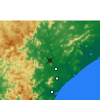 Nearby Forecast Locations - 阿西卡 - 图