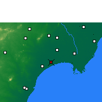 Nearby Forecast Locations - 巴帕特拉 - 图
