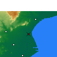 Nearby Forecast Locations - 巴苏德布普尔 - 图