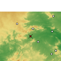 Nearby Forecast Locations - 恰克拉达尔普尔 - 图