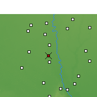 Nearby Forecast Locations - 加瑙尔 - 图