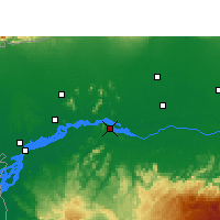 Nearby Forecast Locations - 戈阿尔帕拉 - 图