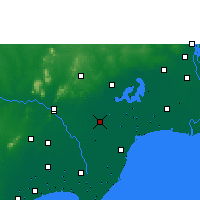 Nearby Forecast Locations - 古迪瓦达 - 图