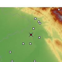 Nearby Forecast Locations - 古尔达斯普尔 - 图