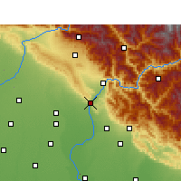 Nearby Forecast Locations - 赫尔德瓦尔 - 图