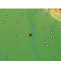 Nearby Forecast Locations - 哈斯蒂纳普尔 - 图