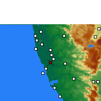 Nearby Forecast Locations - 马韦利克卡拉 - 图