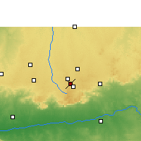 Nearby Forecast Locations - 姆霍沃加奥恩 - 图