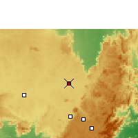 Nearby Forecast Locations - 纳巴朗格阿普尔 - 图