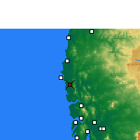 Nearby Forecast Locations - 帕尔加尔 - 图