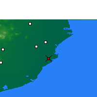 Nearby Forecast Locations - 帕拉迪普 - 图