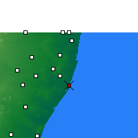 Nearby Forecast Locations - 普杜帕蒂纳姆 - 图