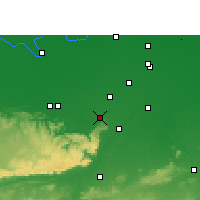 Nearby Forecast Locations - 萨萨拉姆 - 图
