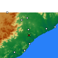 Nearby Forecast Locations - 维济亚讷格勒姆 - 图