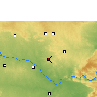 Nearby Forecast Locations - 瓦纳帕尔蒂 - 图