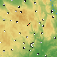 Nearby Forecast Locations - Bystřice nad Pernštejnem - 图