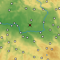 Nearby Forecast Locations - 齊德利納河畔赫盧梅茨 - 图