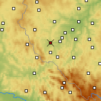 Nearby Forecast Locations - Horšovský Týn - 图