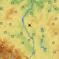 Nearby Forecast Locations - 米萊夫斯科 - 图