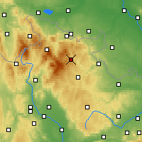 Nearby Forecast Locations - Vrbno pod Pradědem - 图