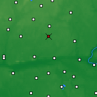 Nearby Forecast Locations - 溫茨堡 - 图