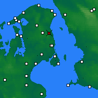 Nearby Forecast Locations - 赫斯霍爾姆 - 图