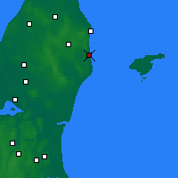 Nearby Forecast Locations - Sæby - 图
