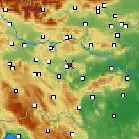 Nearby Forecast Locations - 卢布尔雅那附近多尔 - 图