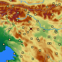 Nearby Forecast Locations - 戈雷尼亚村-波利亚内 - 图