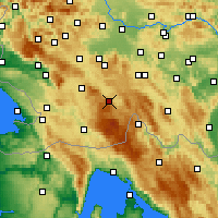Nearby Forecast Locations - 罗斯卡得利亚 - 图