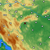 Nearby Forecast Locations - 梅特利卡 - 图