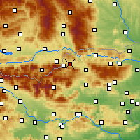 Nearby Forecast Locations - 普雷瓦列 - 图