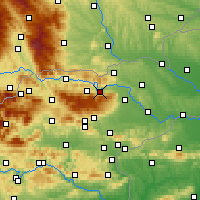 Nearby Forecast Locations - 德拉維河畔賽爾尼察 - 图