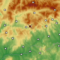 Nearby Forecast Locations - 赫里尼奧瓦 - 图