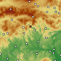 Nearby Forecast Locations - 雷武察 - 图