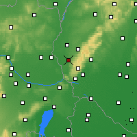 Nearby Forecast Locations - 斯圖帕瓦 - 图