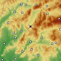 Nearby Forecast Locations - 圖爾錢斯凱特普利采 - 图