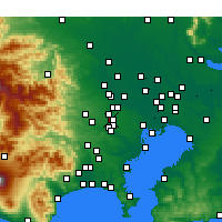 Nearby Forecast Locations - 西東京 - 图