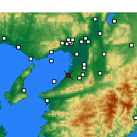 Nearby Forecast Locations - 和泉 - 图