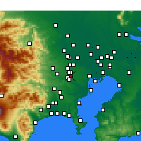 Nearby Forecast Locations - 三鷹 - 图