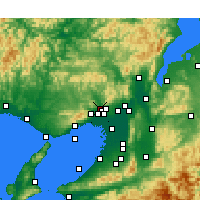 Nearby Forecast Locations - 川西 - 图