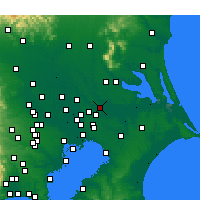 Nearby Forecast Locations - 取手 - 图