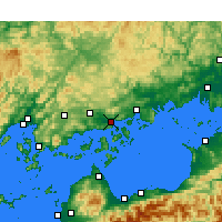 Nearby Forecast Locations - 三原 - 图